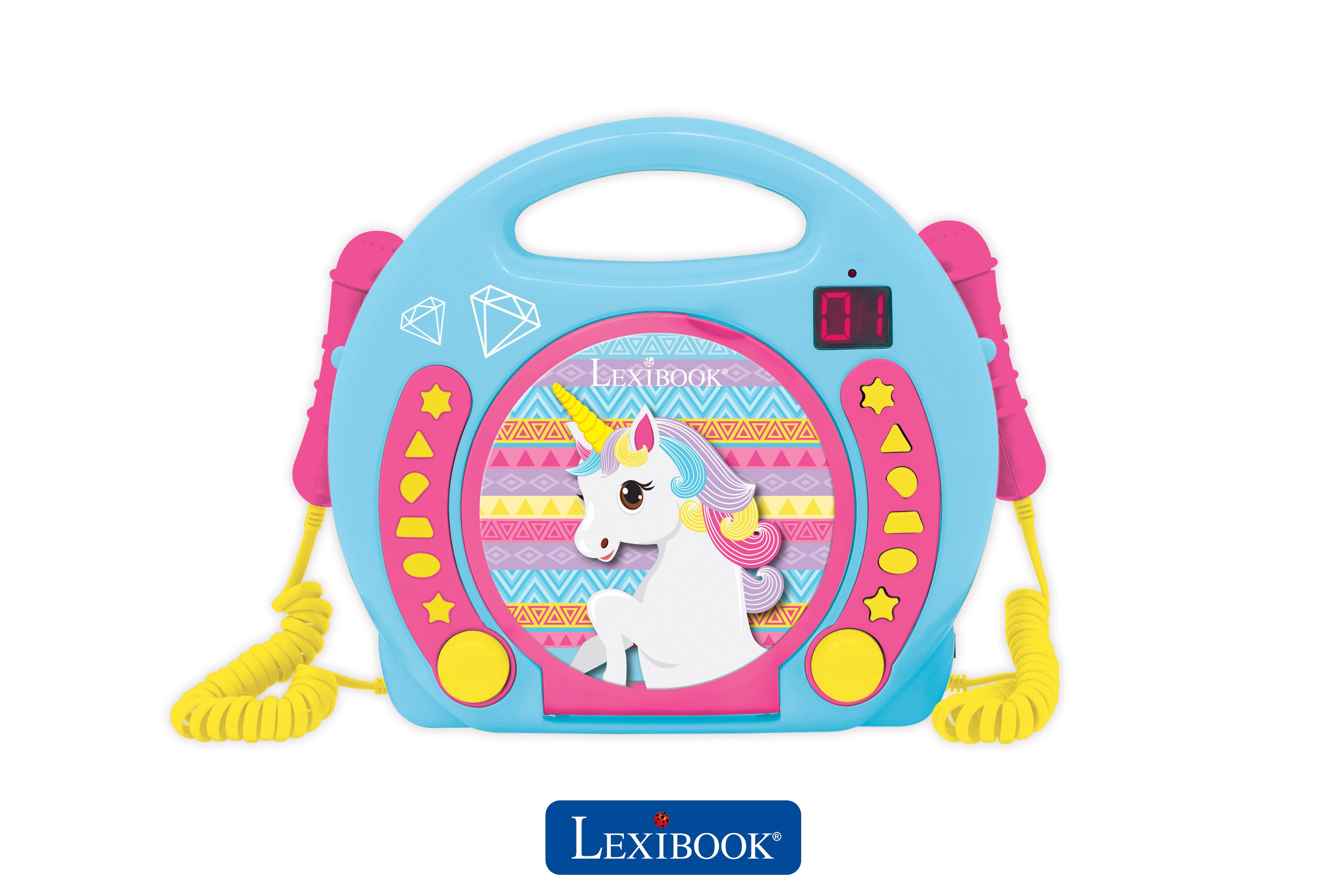 Lexibook Unicorn Portable CD Player image number null