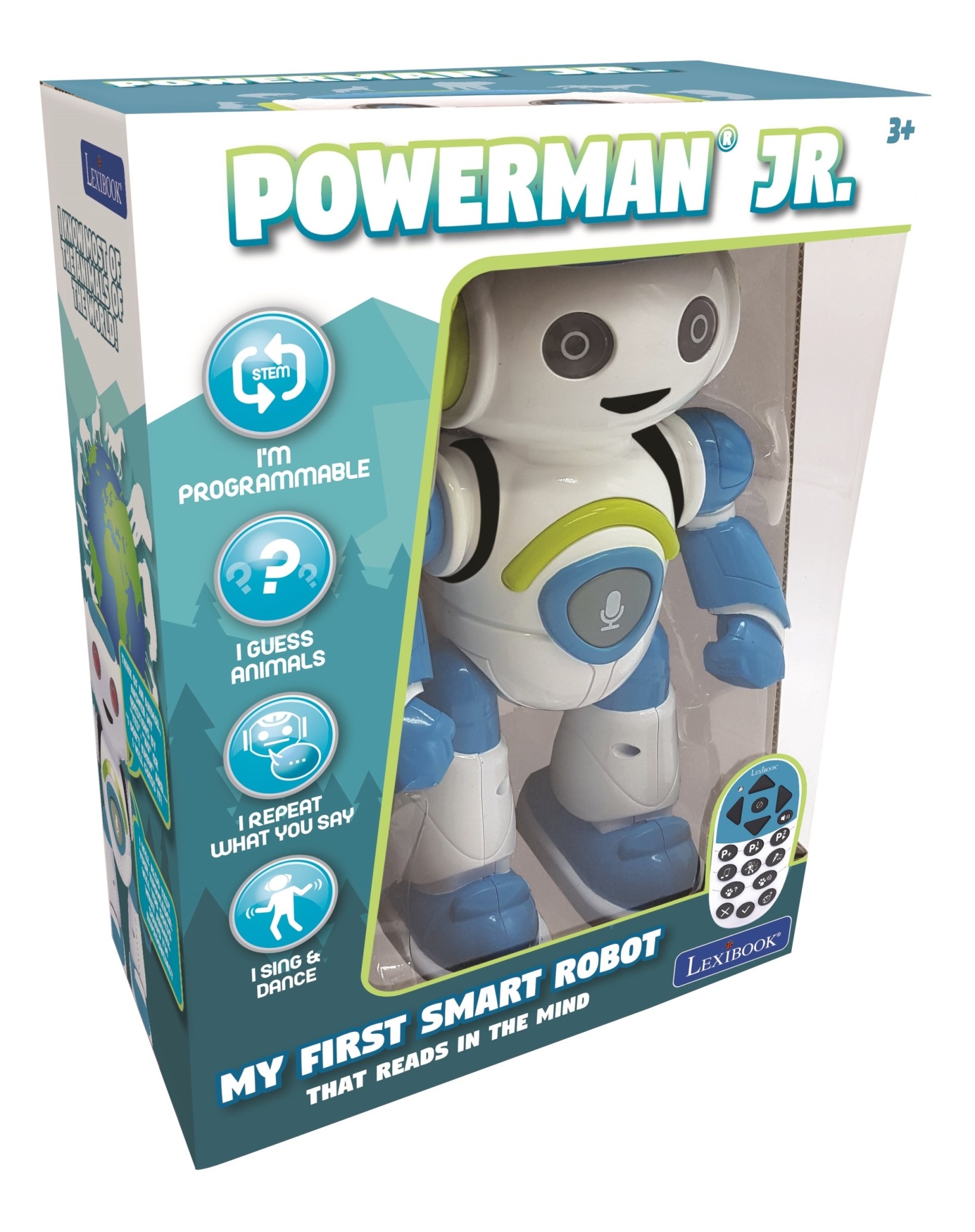 Lexibook POWERMAN Jr. Stem Robot with Games image number null