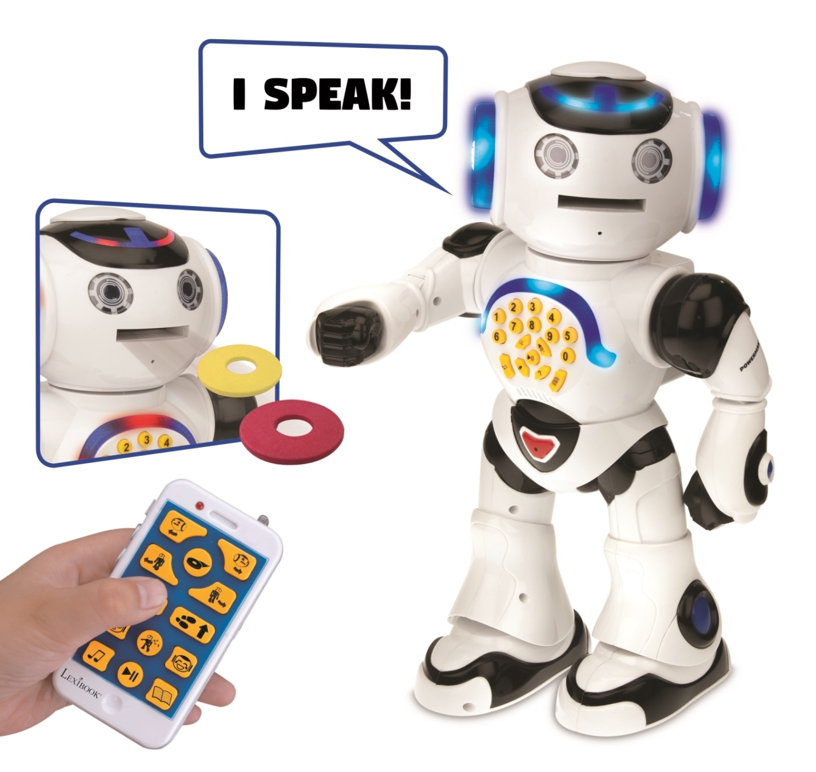 Lexibook POWERMAN Interactive Robot with Remote Control