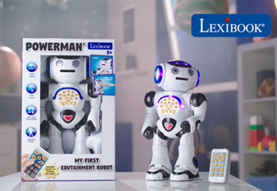 robot éducatif lexibook powerman